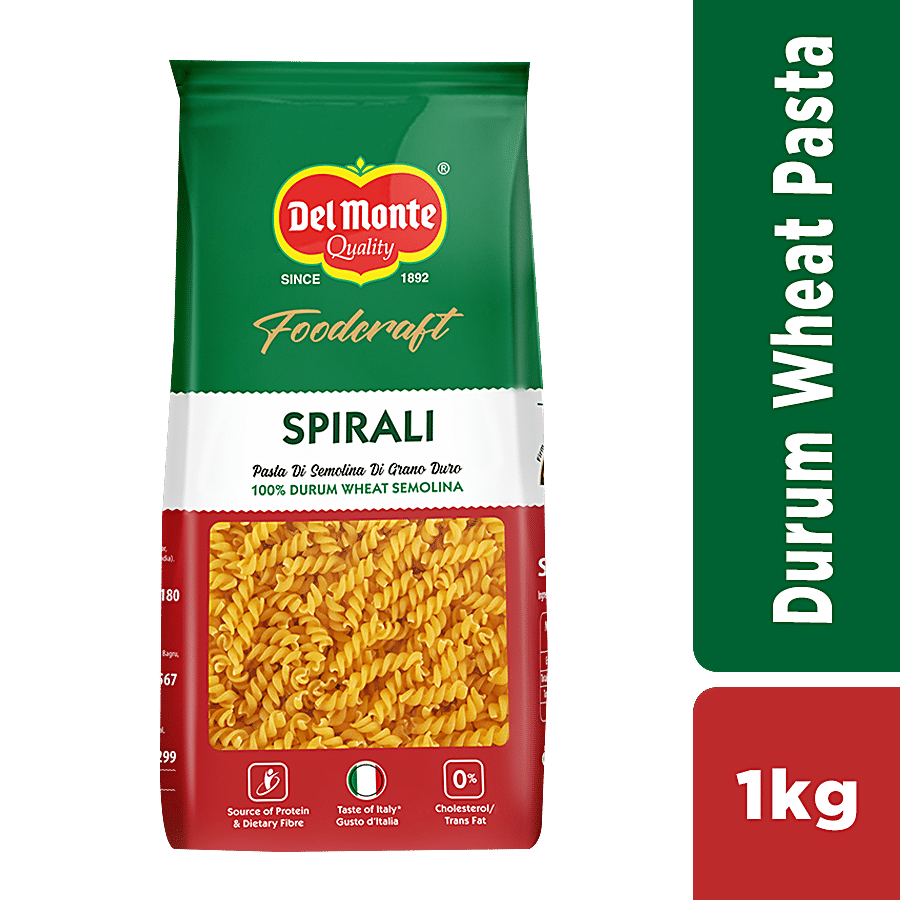 Food Craft Durum Wheat Pasta - Fusilli