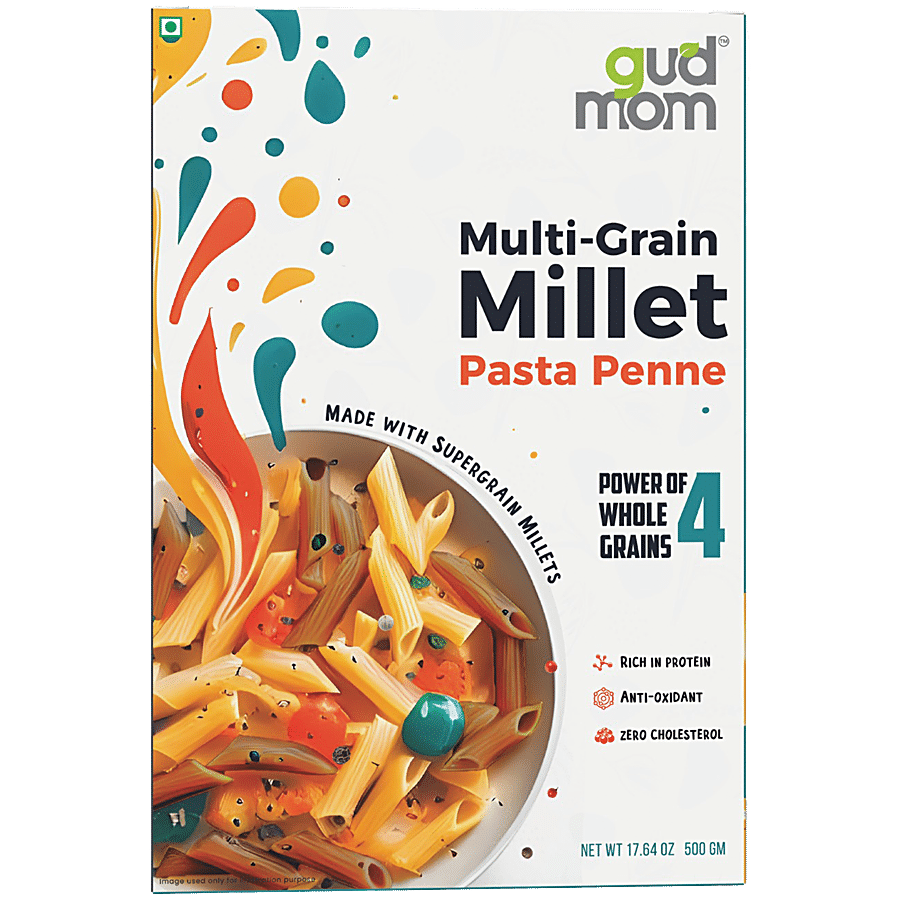 Gudmom Multi Grain Millet Pasta - Penne