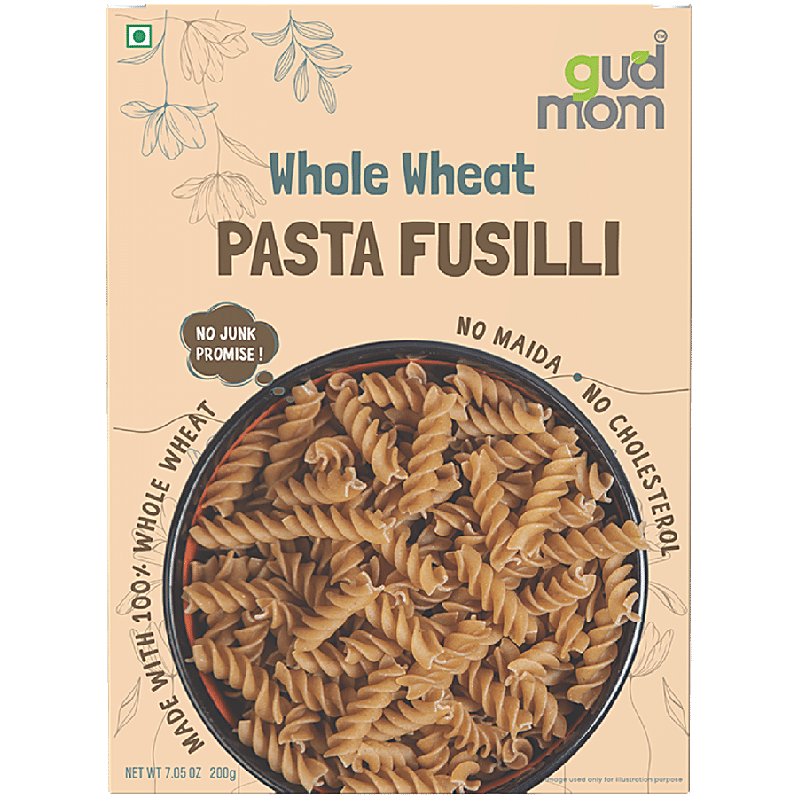 Gudmom Whole Wheat Pasta Fusilli