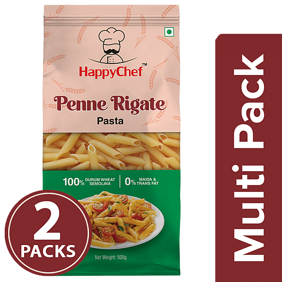 HappyChef Durum Wheat Pasta - Penne Rigate