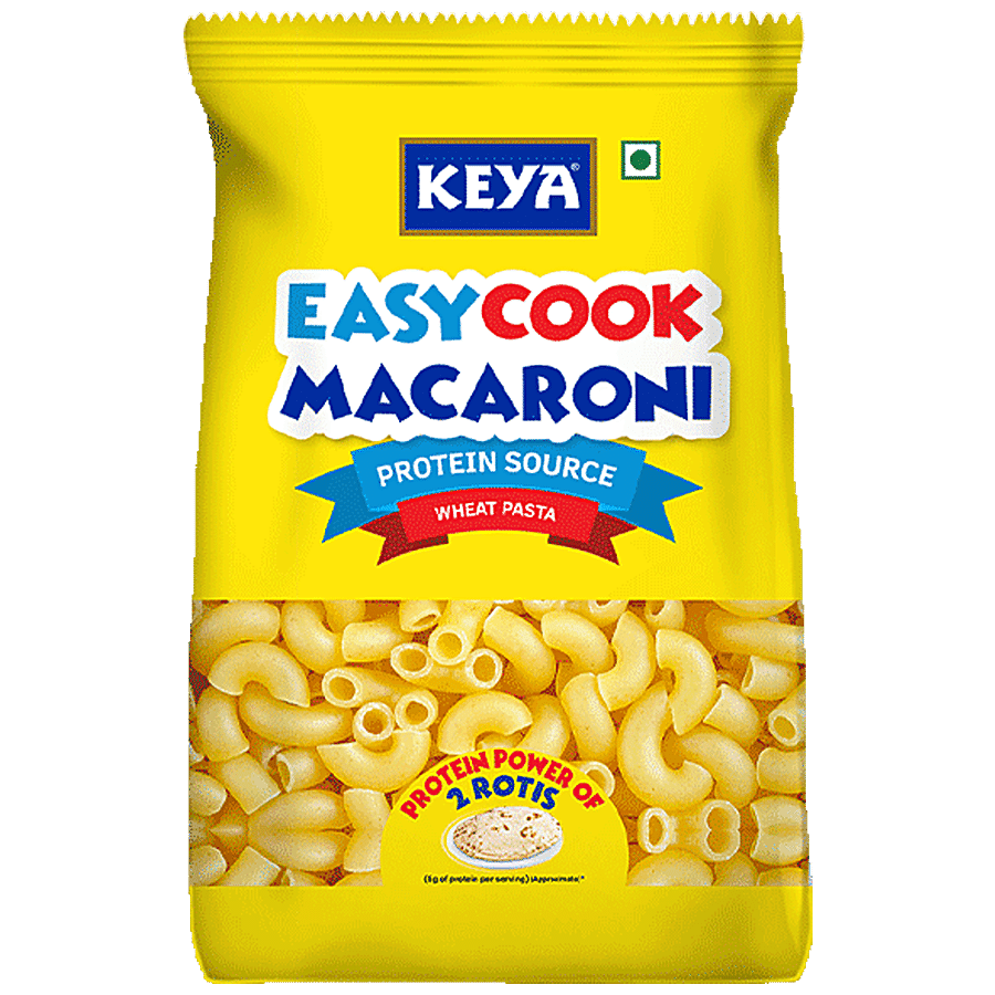 Keya EasyCook Macaroni Wheat Pasta - Nutritious