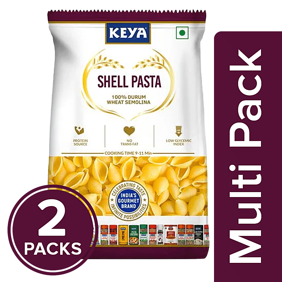 Keya Shell Pasta - 100% Durum Wheat Semolina