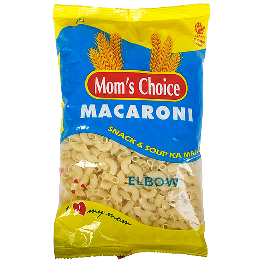 MOM'S CHOICE Macaroni Elbow Pasta - Easy To Cook