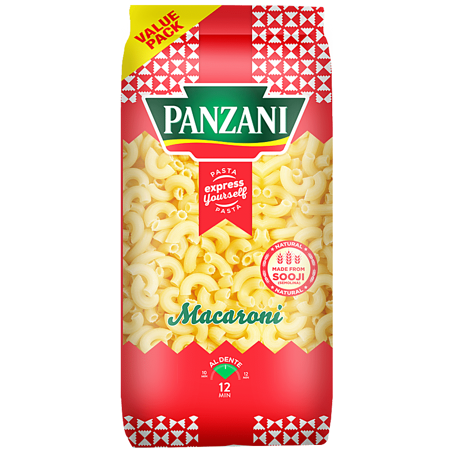 Panzani Express Yourself Macaroni Semolina Pasta - Easy To Cook