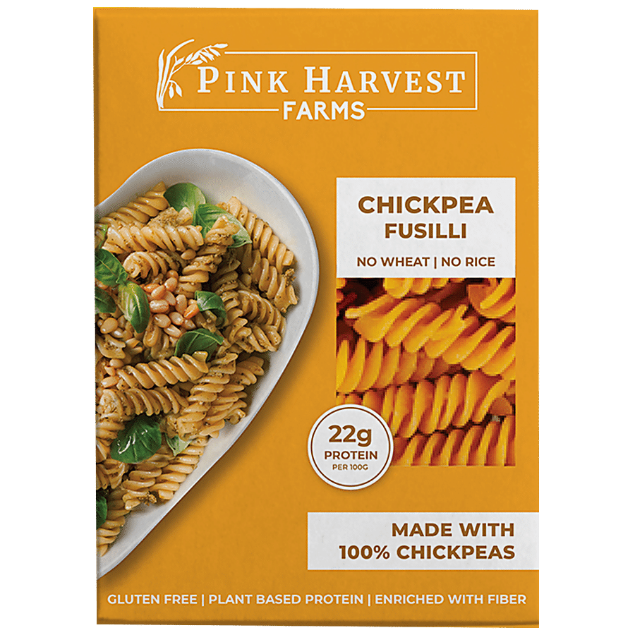 Pink Harvest Farms Chickpea Fusilli Pasta - No Wheat & Rice