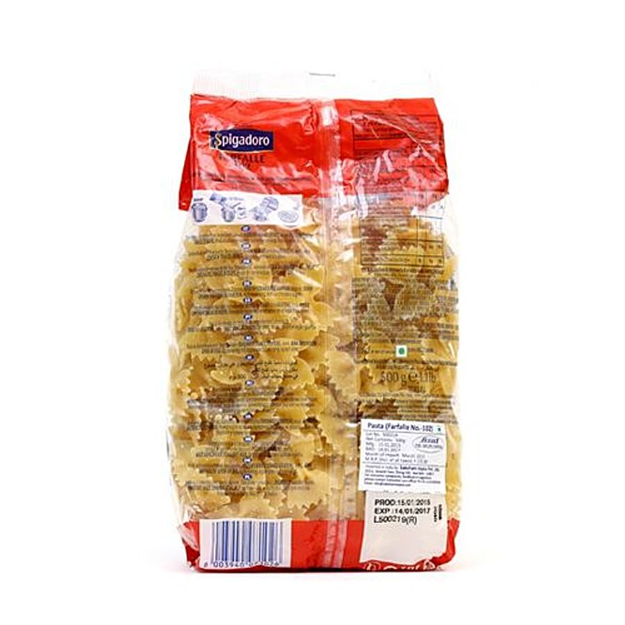 Spigadoro Durum Wheat Pasta - Farfalle 102