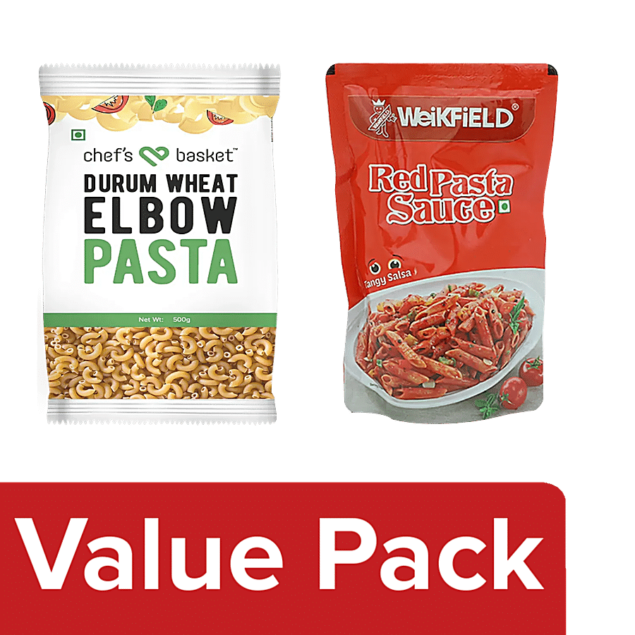 bb Combo Chef's Basket Durum Wheat Elbow Pasta