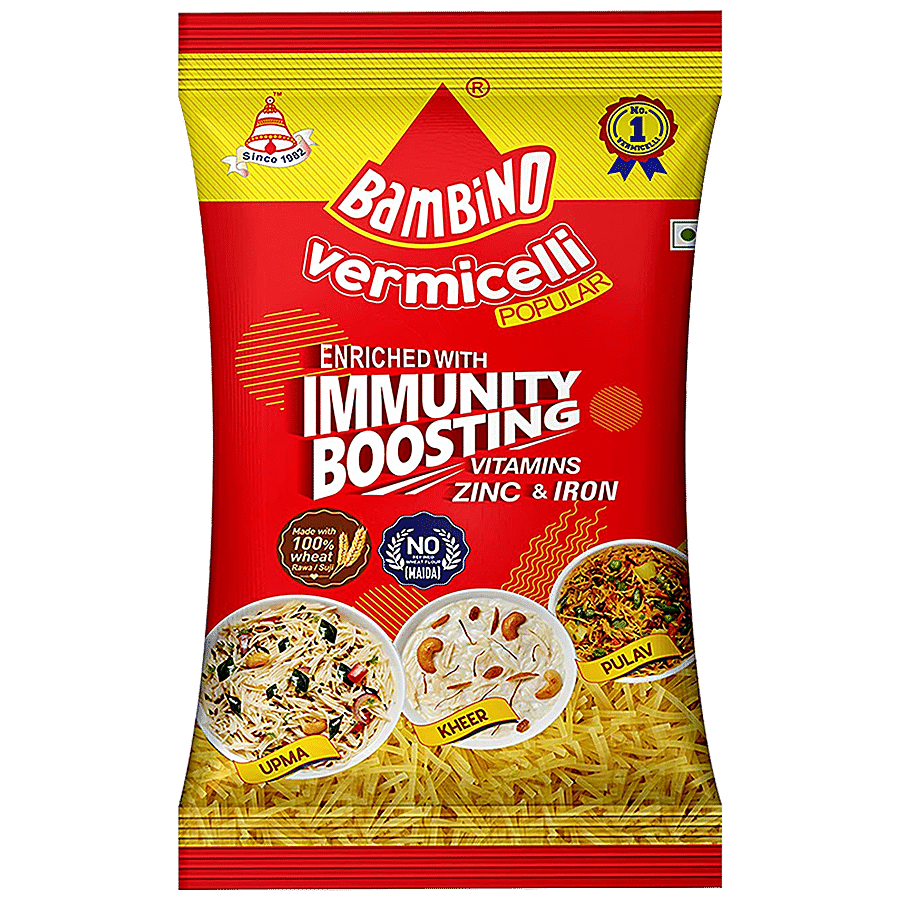 Bambino Vermicelli - Enriched With Immunity Boosting Vitamins