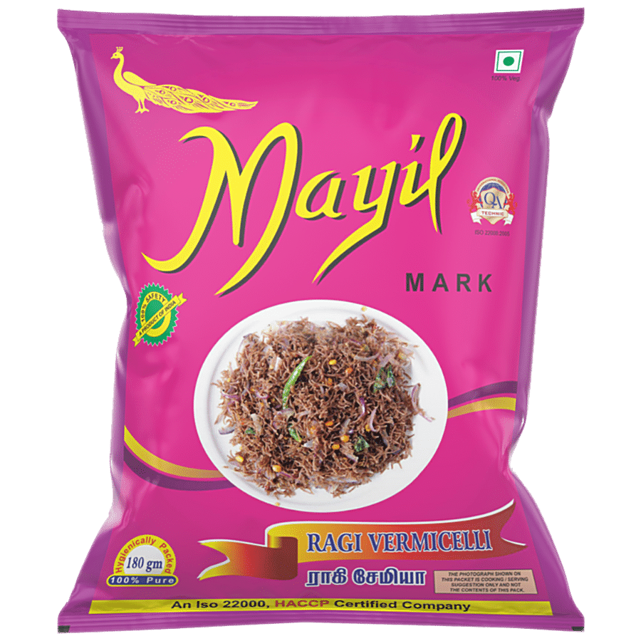 Mayil Mark Ragi Vermicelli - Rich In Antioxidants