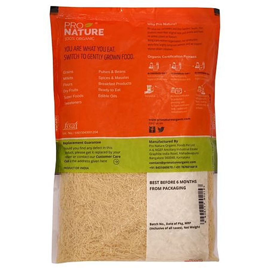 Pro Nature Organic Vermicelli - Sooji