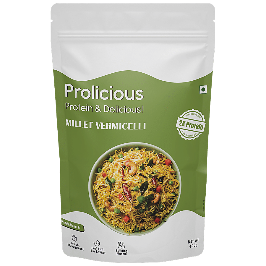 Prolicious Millet Vermicelli - Rich In Plant Based Protein