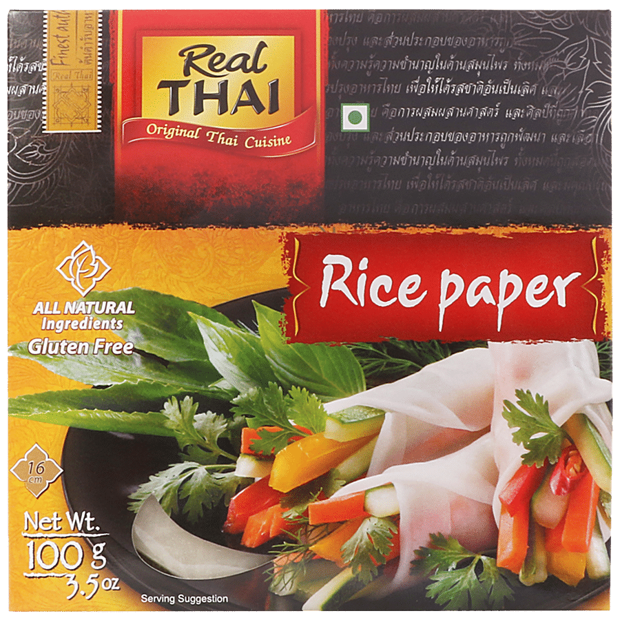 REAL THAI Rice Paper - Round