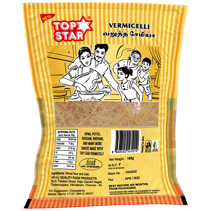 TOP STAR Vermicelli - Non Sticky