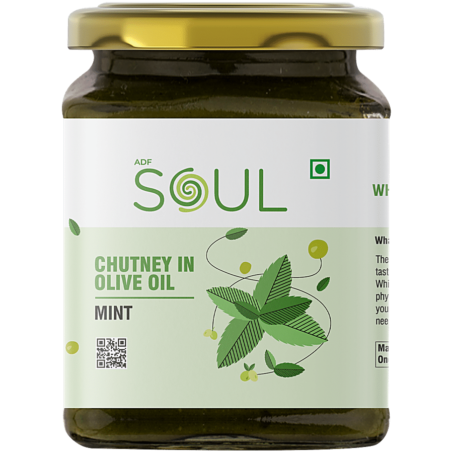 ADF Soul Chutney In Olive Oil - Mint