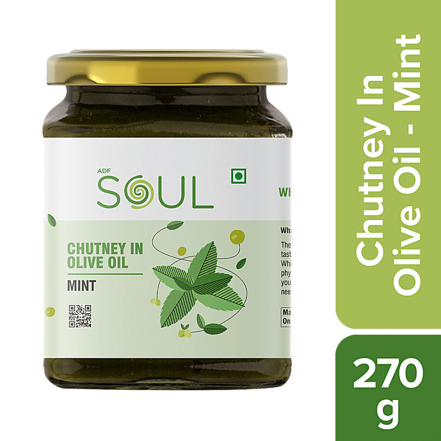 ADF Soul Chutney In Olive Oil - Mint