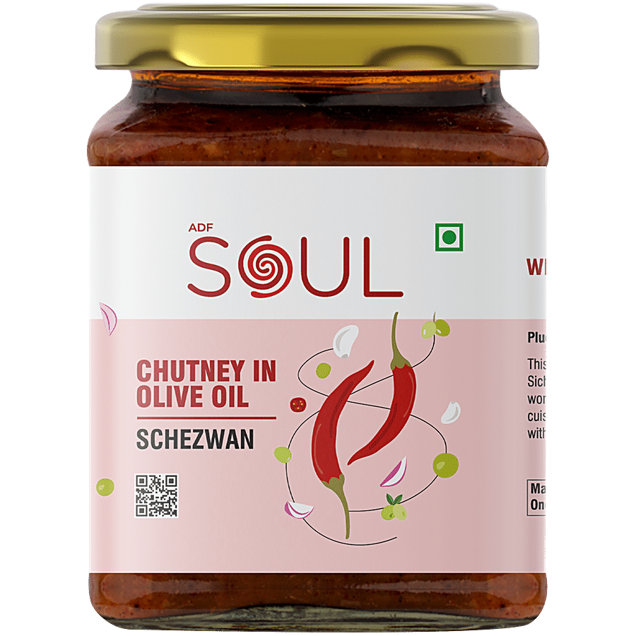 ADF Soul Chutney In Olive Oil - Schezwan