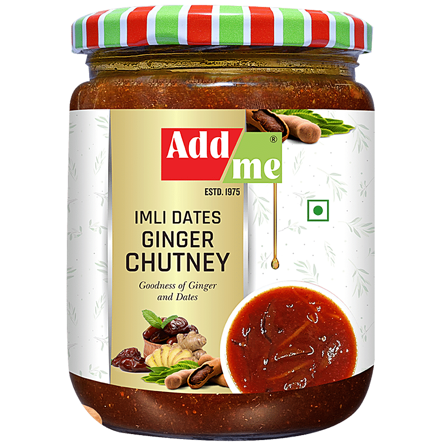 Add Me Imli Dates Ginger Chutney - Spiced