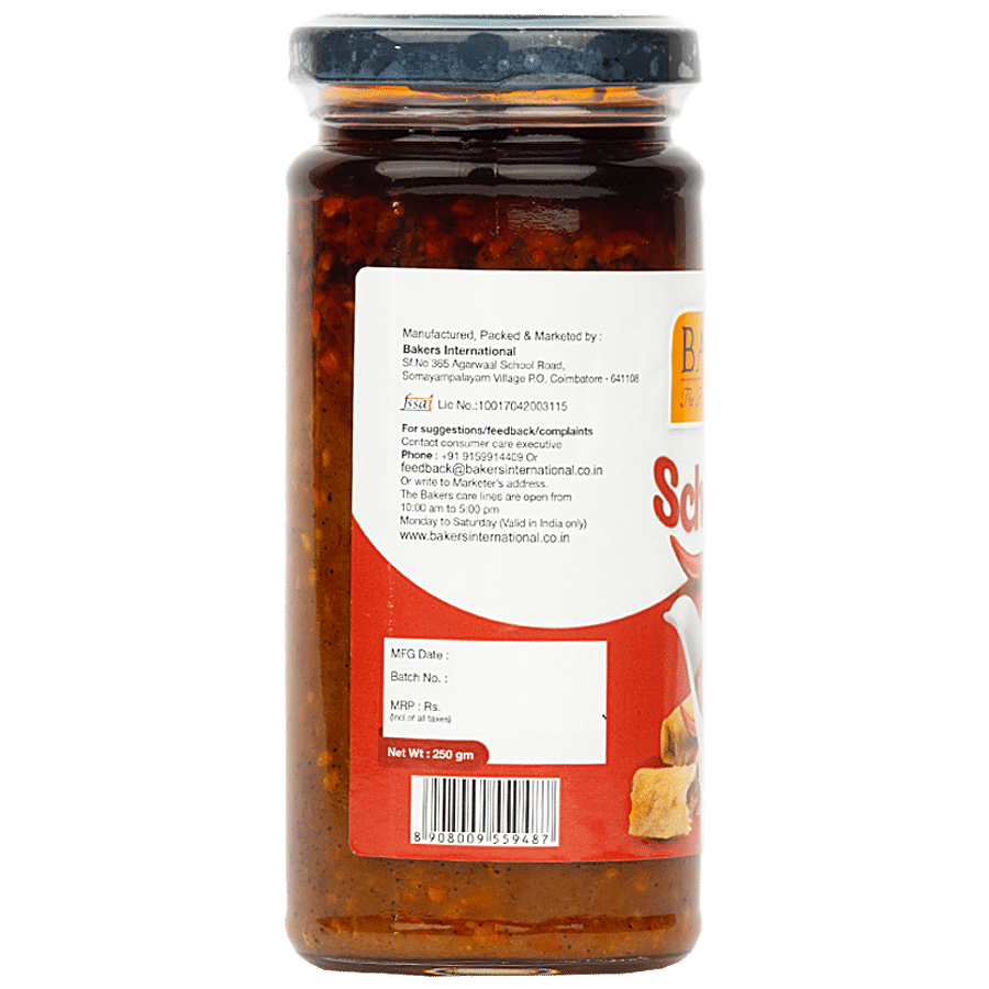 BAKERS Shezwan Chutney - Adds Spice To Dish