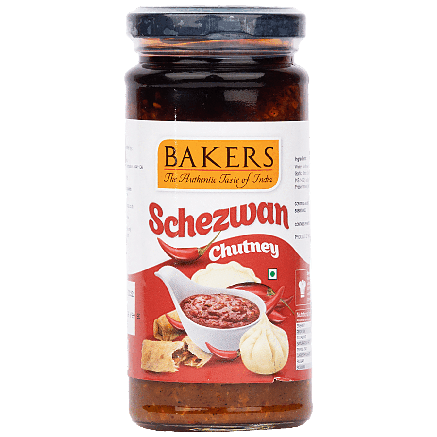 BAKERS Shezwan Chutney - Adds Spice To Dish