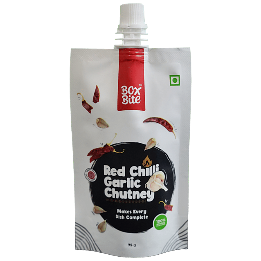 BoxBite Red Chilli Garlic Chutney