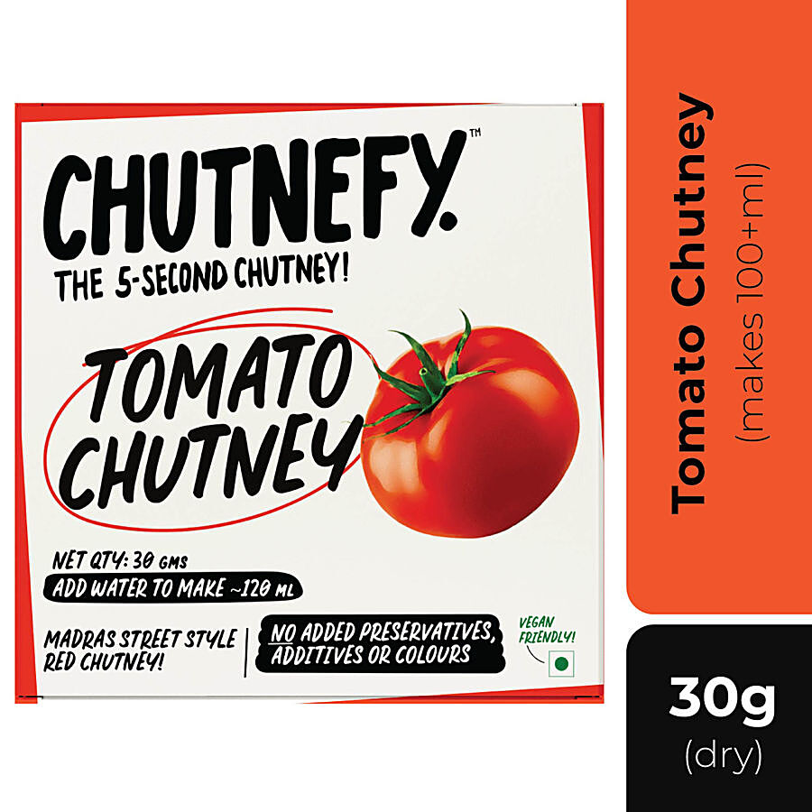 Chutnefy 5 Second Tomato Chutney - Authentic Recipe