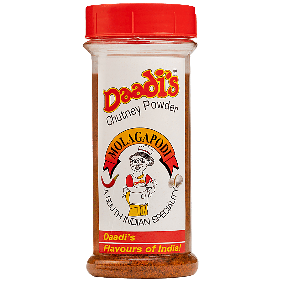 Daadi's Molagapodi Chutney Powder - South Indian Speciality