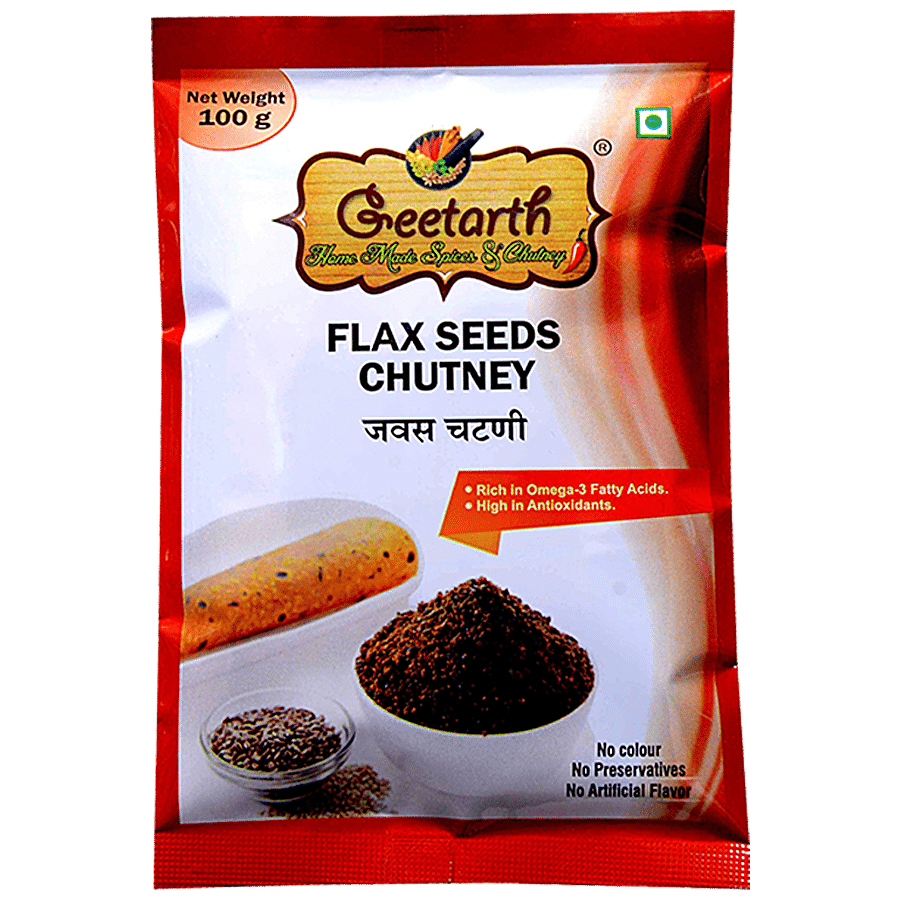 GEETARTH Flax Chutney / Jawas Chutney