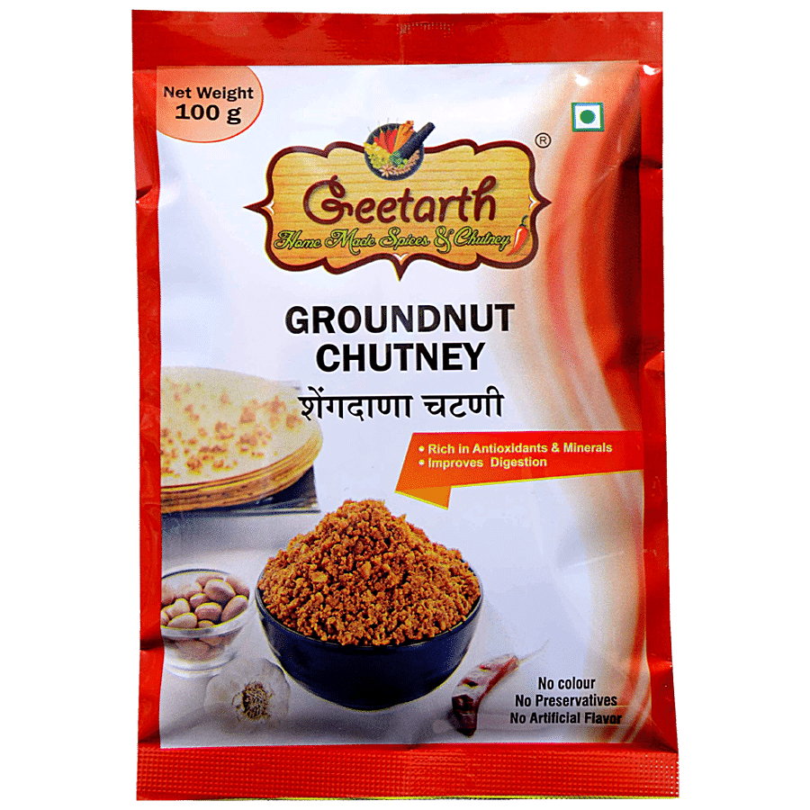 GEETARTH Peanut Chutney / Shengadana Chutney