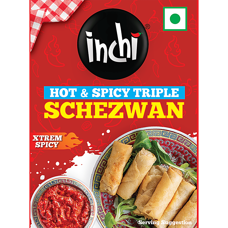 Inchi  Hot & Spicy Triple Schezwan Sauce - Xtrem Spicy