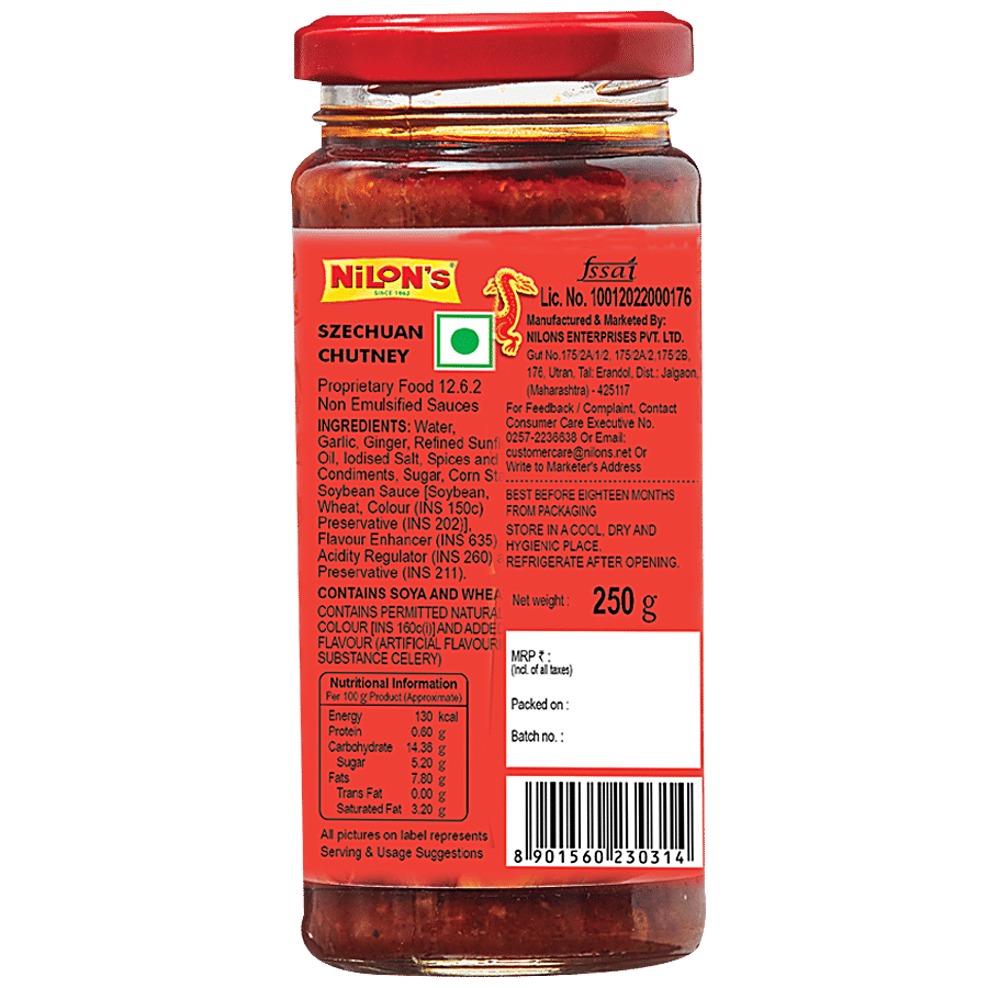 Nilon's Chutney Szechuan