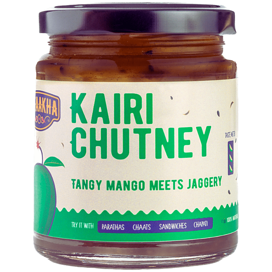 Pataakha Kairi/Raw Mango Chutney - Made With Jaggery