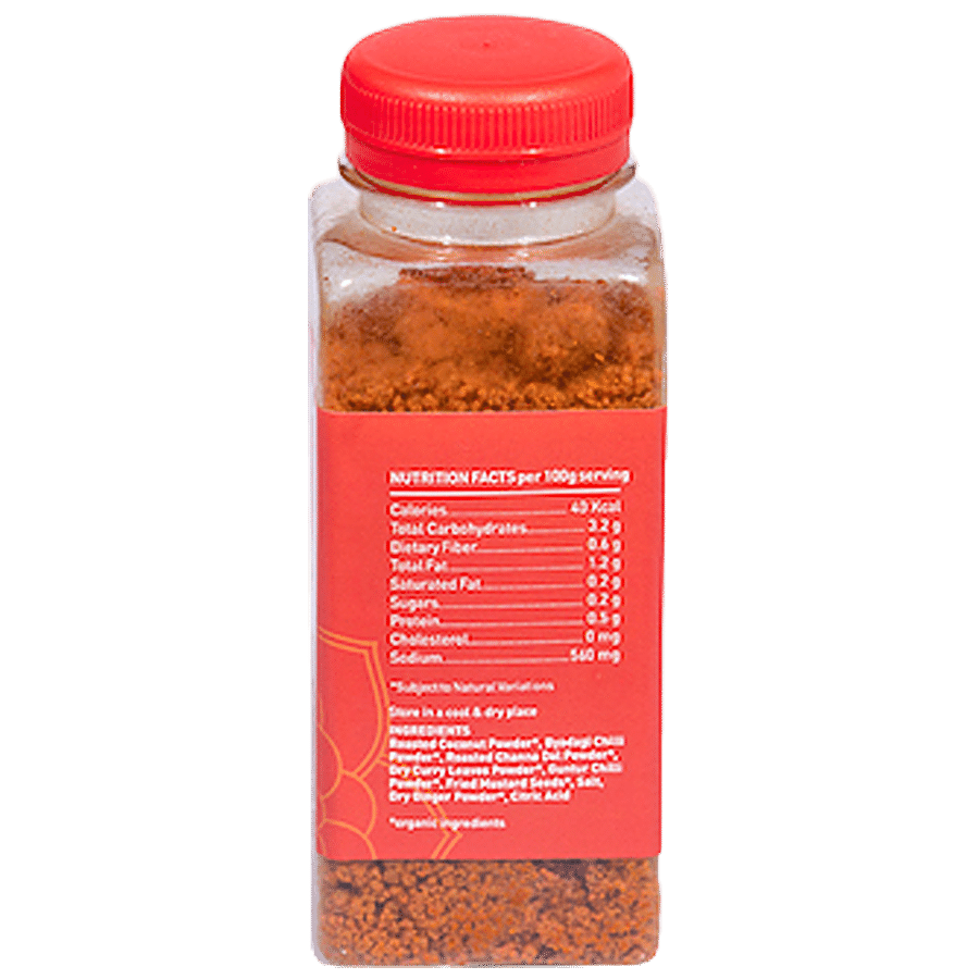 Phalada Pure & Sure Organic Chutney Powder With Channa Dal - Spicy