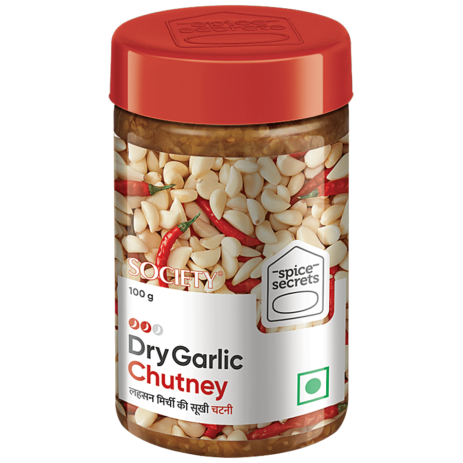 Spice Secrets Dry Garlic Chutney - Distinctive Flavour & Aroma