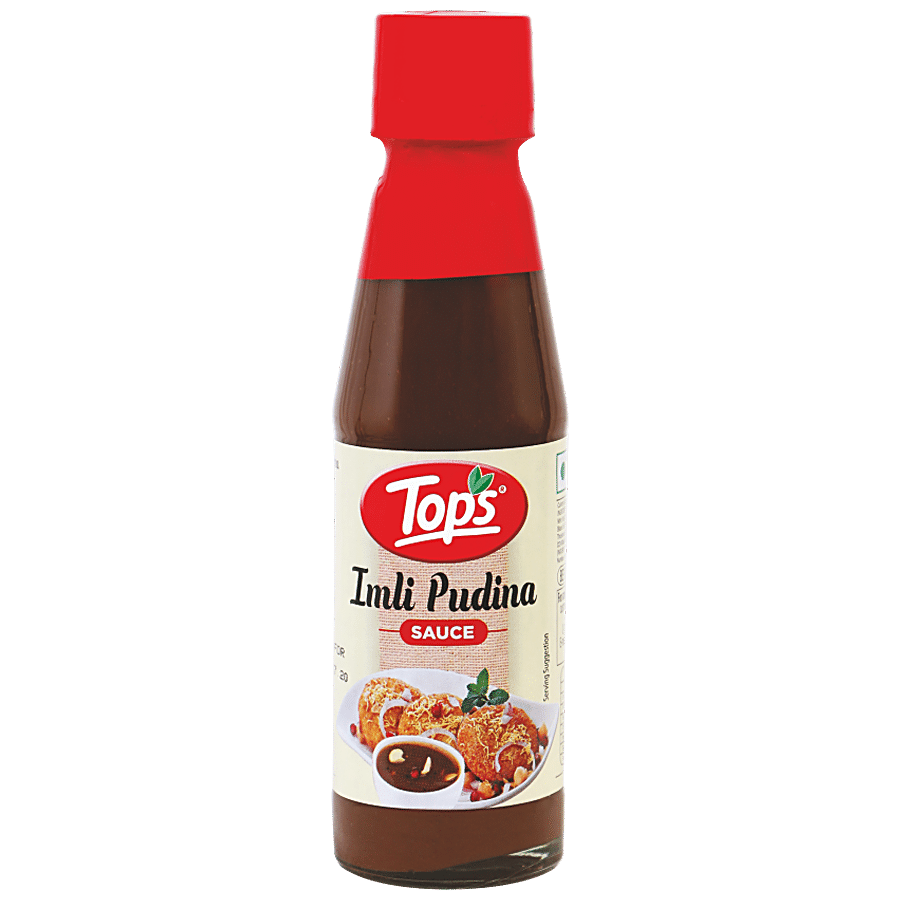 Tops Imli Pudina Sauce - Healthy & Tasty