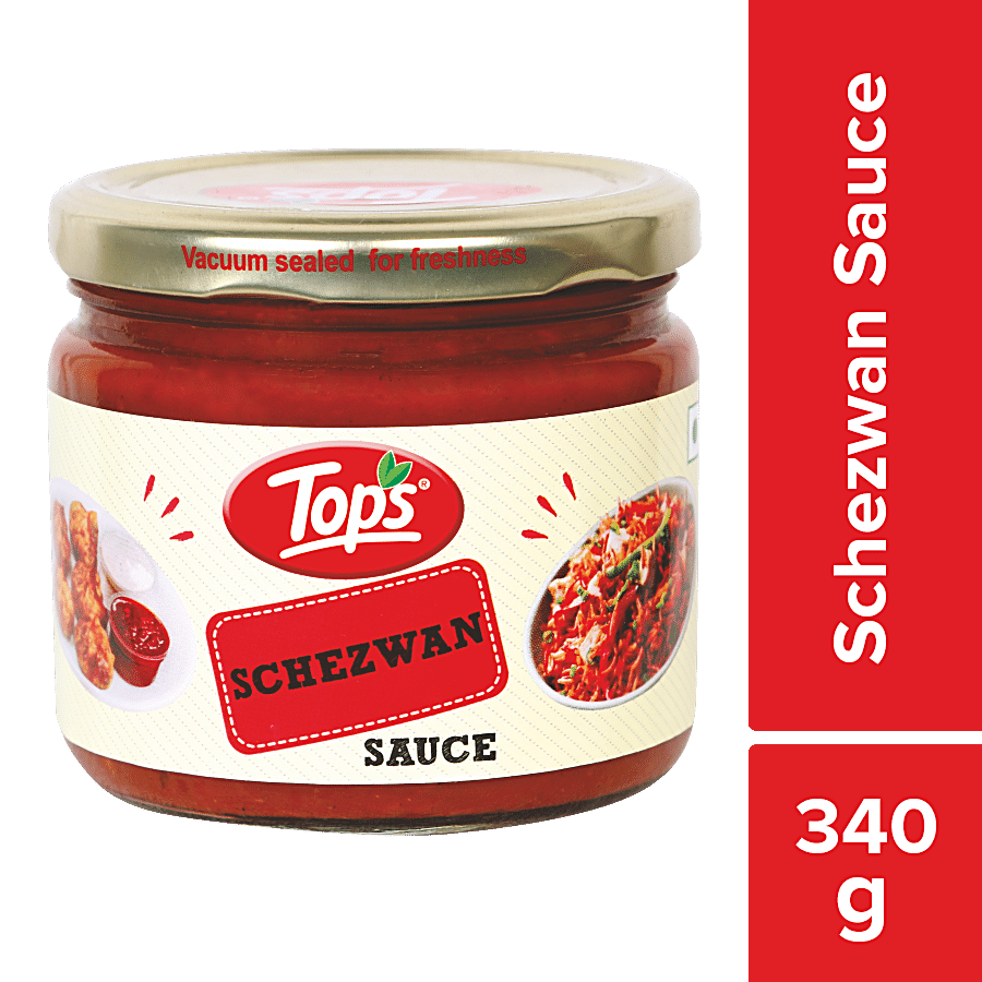 Tops Schezwan Sauce - Tangy & Flavourful