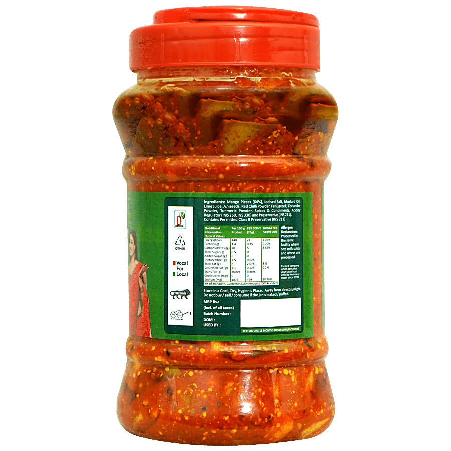 9 AM Mango Pickle - Traditional Method