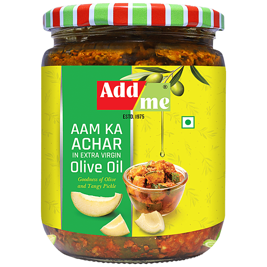 Add Me Aam Ka Achaar In Olive Oil