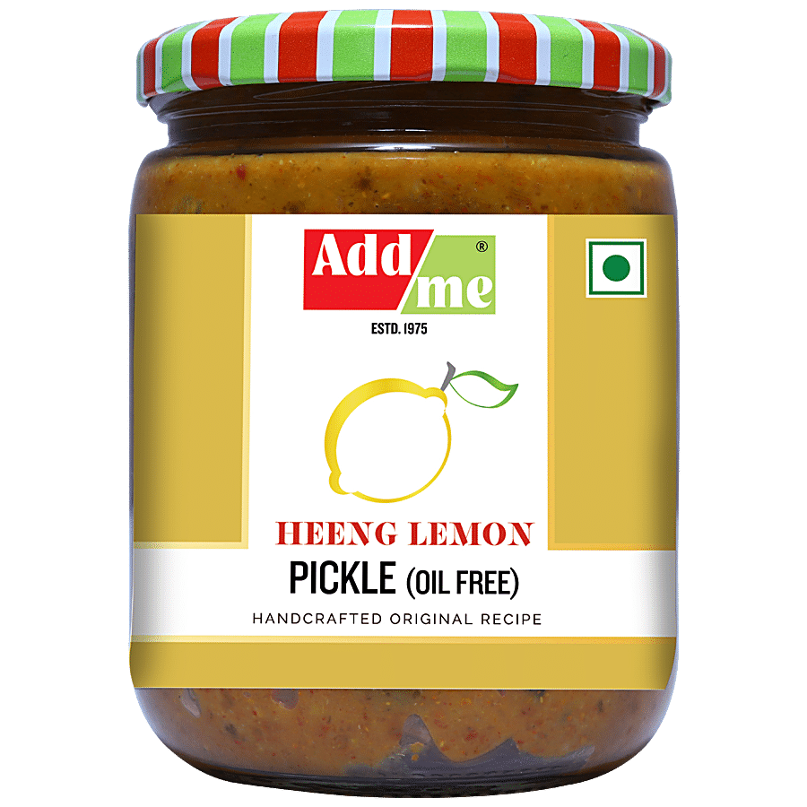 Add Me Heeng Lemon Pickle - Oil Free