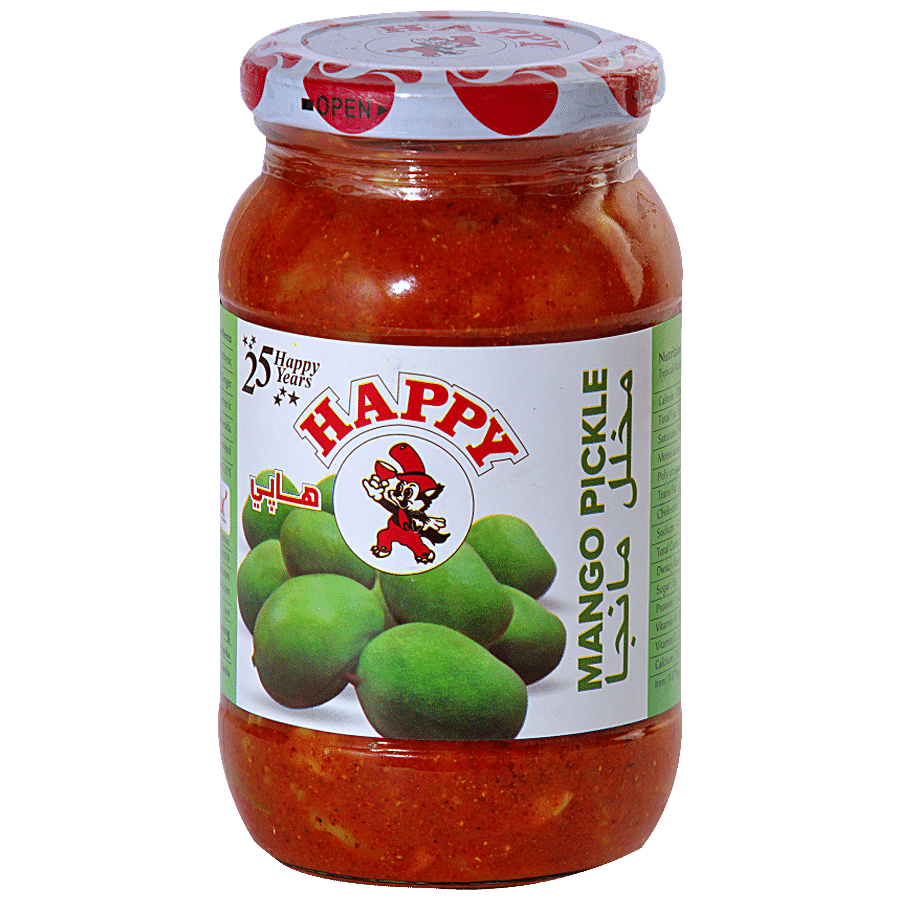 HAPPY Mango Pickle - Sweet & Nutty Flavour