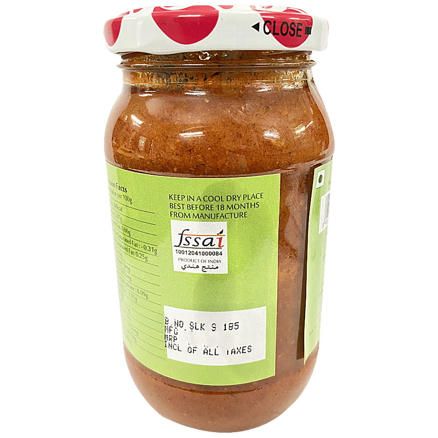 HAPPY Tender Mango Pickle - Adds Sweet & Nutty Flavour