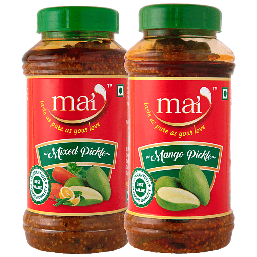 Mai Pickles Combo - Mango + Mixed