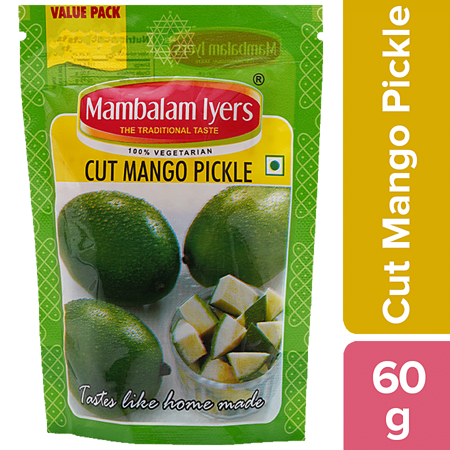 Mambalam Iyers Mango Pickle - Swee  Tangy & Spicy