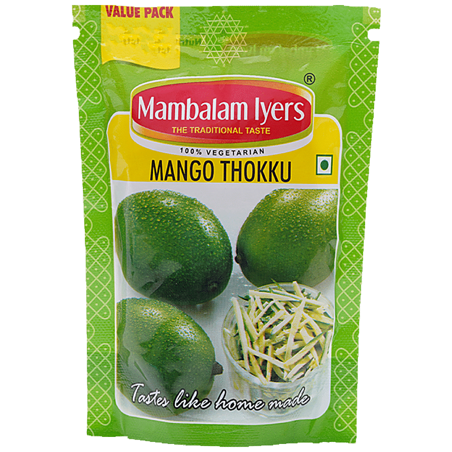 Mambalam Iyers Mango Thokku Pickle - Homemade