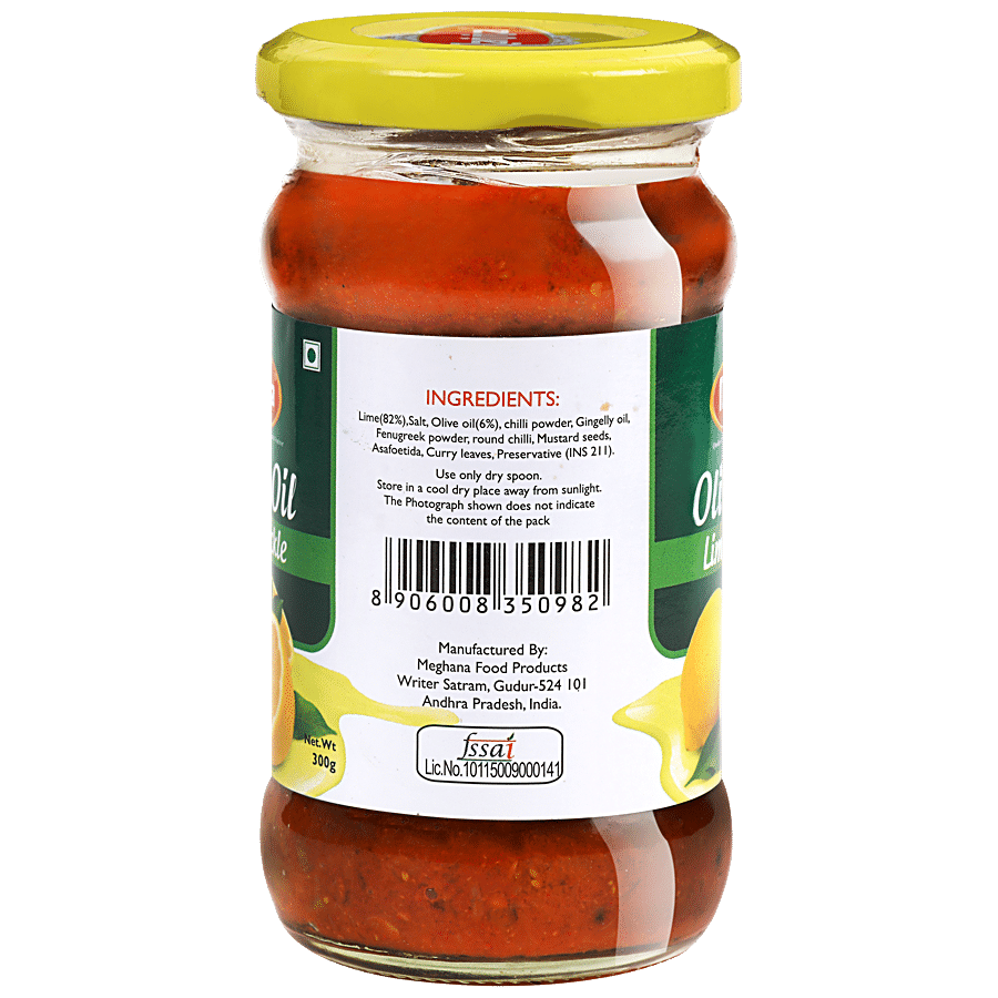 Manna Lime Pickle in Olive Oil