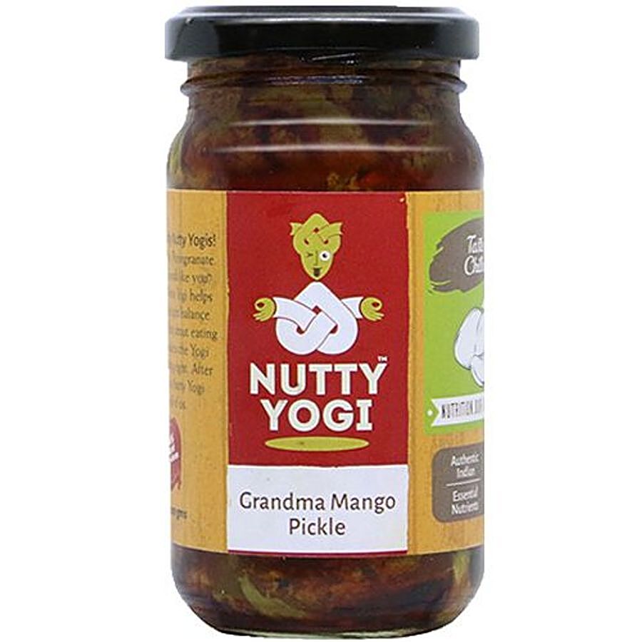 Nutty Yogi Pickle - Grandma Mango Pickle