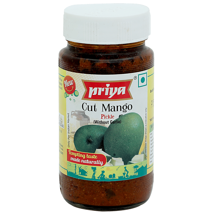 Priya Pickle - Cut Mango Without Garlic