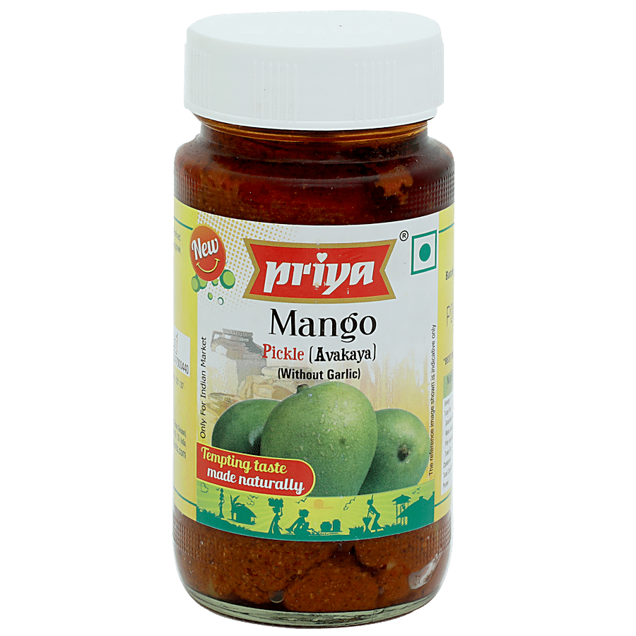 Priya Pickle - Mango Avakaya Without Garlic