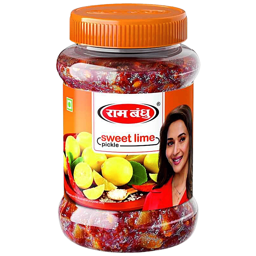 Rambandhu Sweet Lime Pickle - Meetha Nimbu Aachar