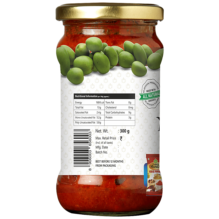 Three Mango Mango Pickle - Avakaya