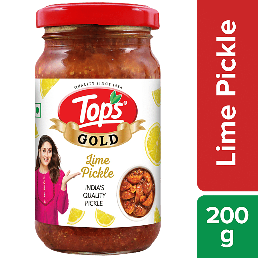 Tops Gold Lime Pickle